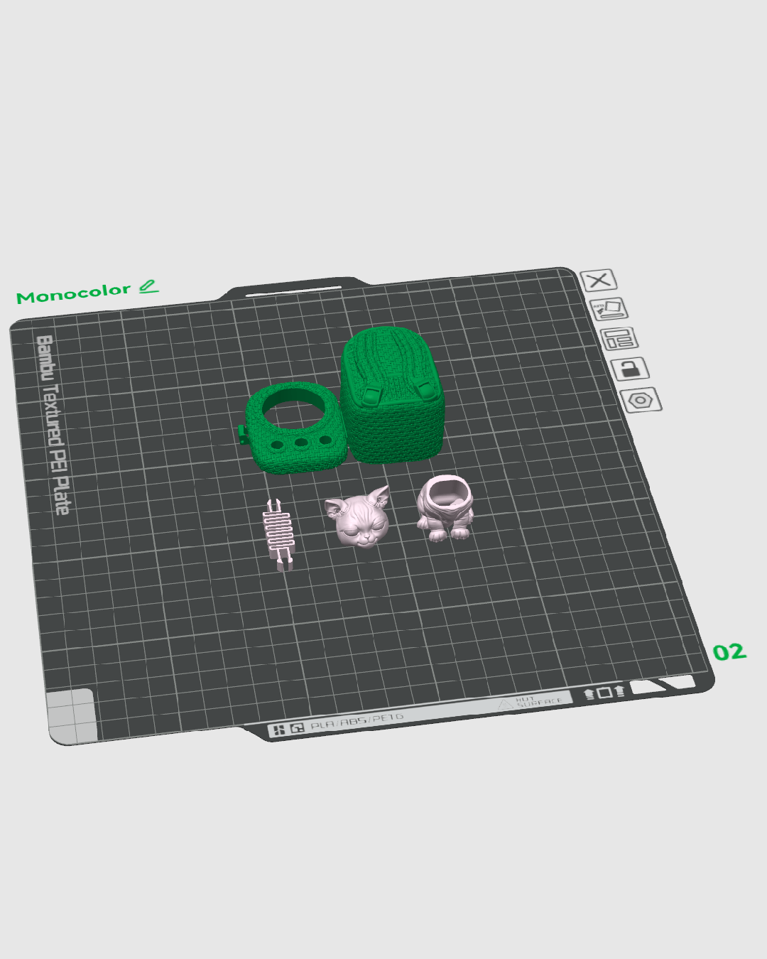 Stitched Pack Sphynx — pose alternativa