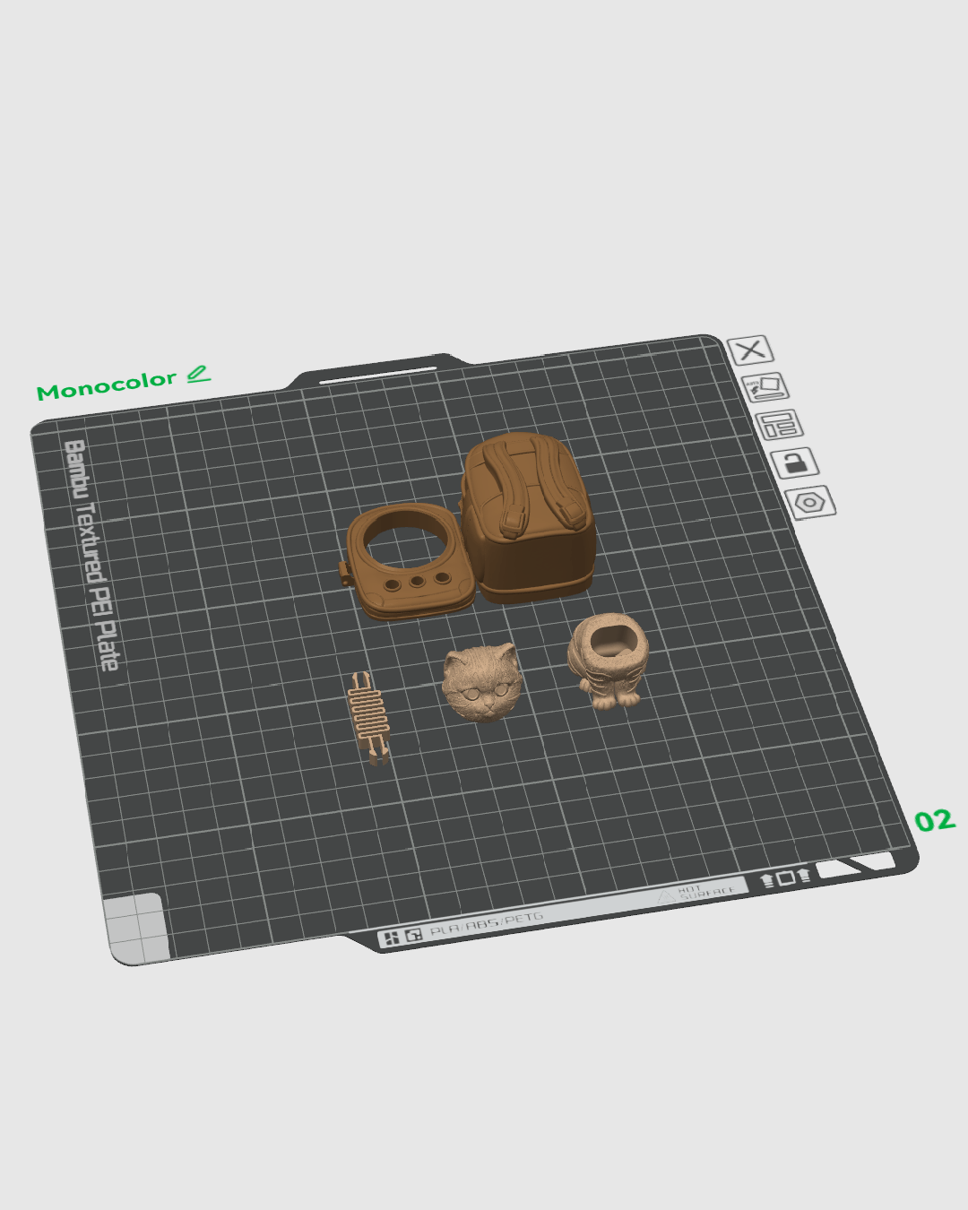 Urban Pack Tabby — pose alternativa