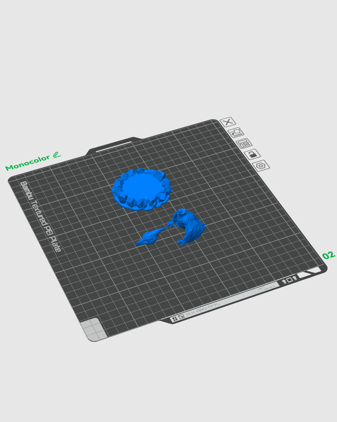 Tiny Pteranodon — perspectiva alternativa