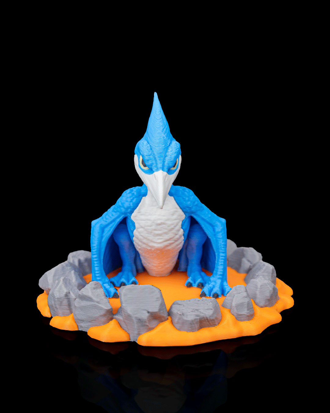 Tiny Pteranodon — alas desplegadas
