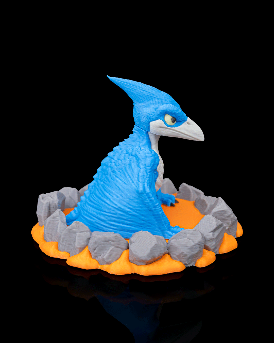 Tiny Pteranodon — detalle cresta