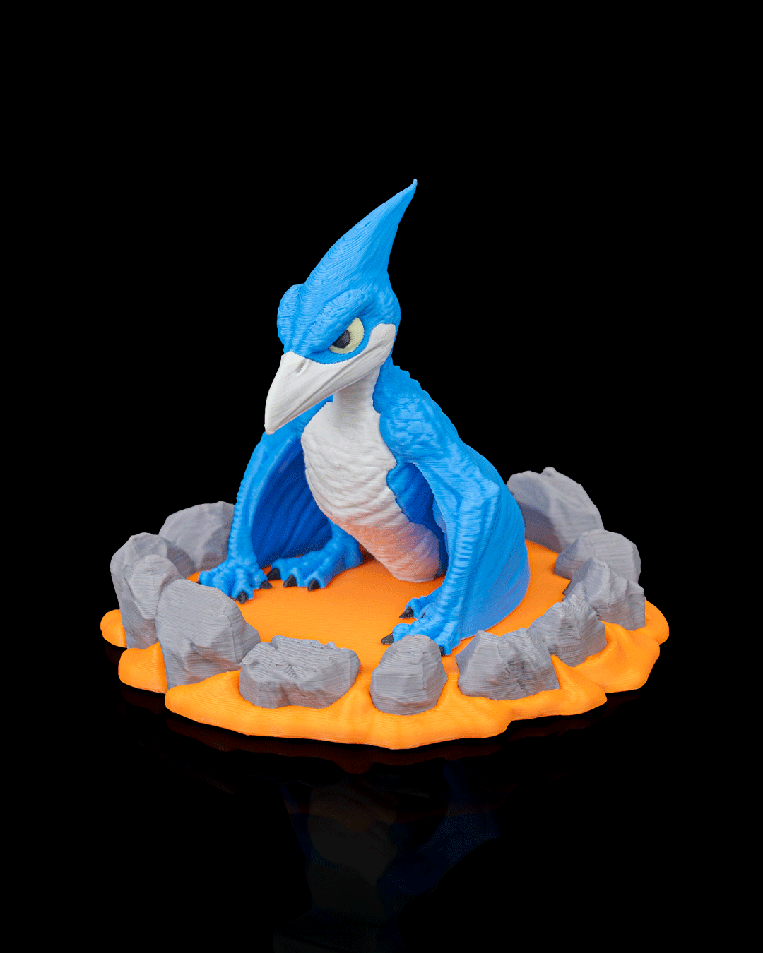 Tiny Pteranodon — pose de vuelo