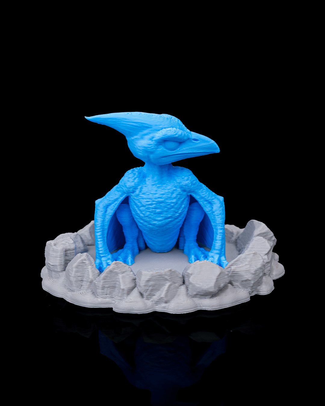 Tiny Pteranodon — detalle articulaciones