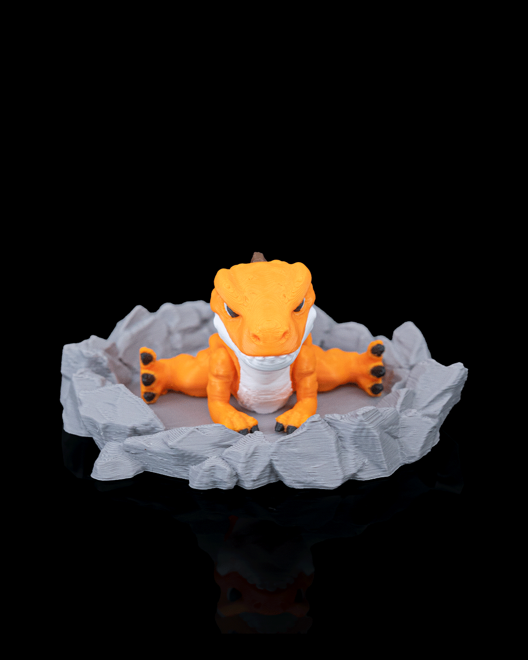 Tiny T-Rex — pose de ataque