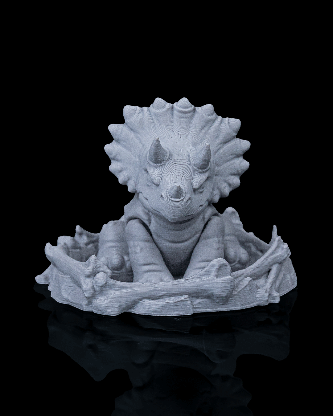 Tiny Triceratops — detalle articulaciones