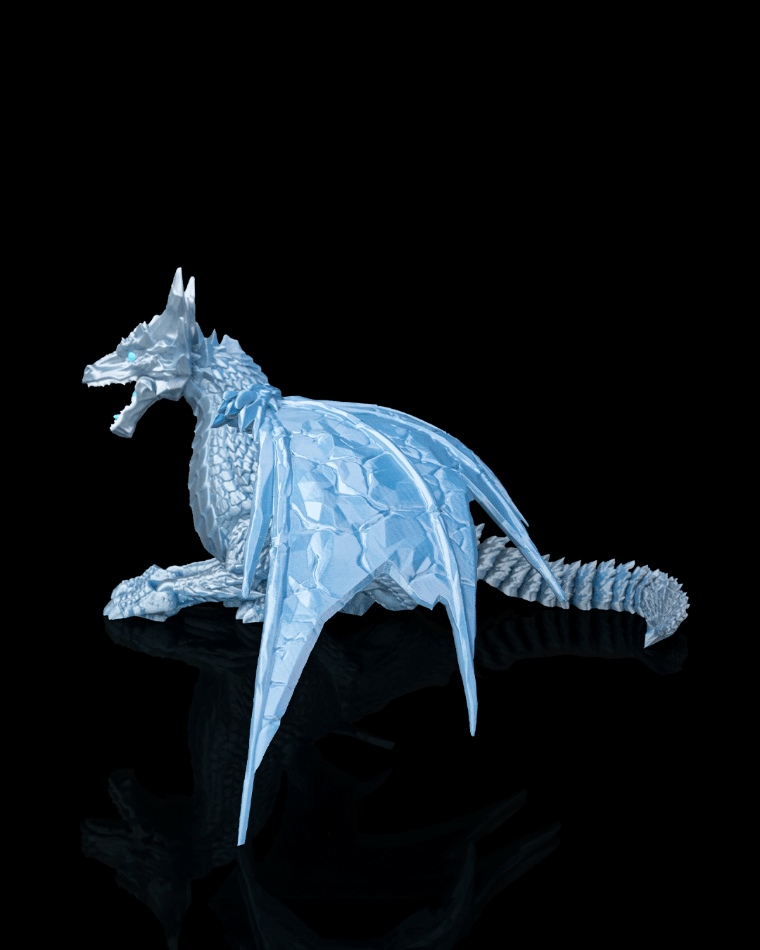 Crystal Dragon — trasera
