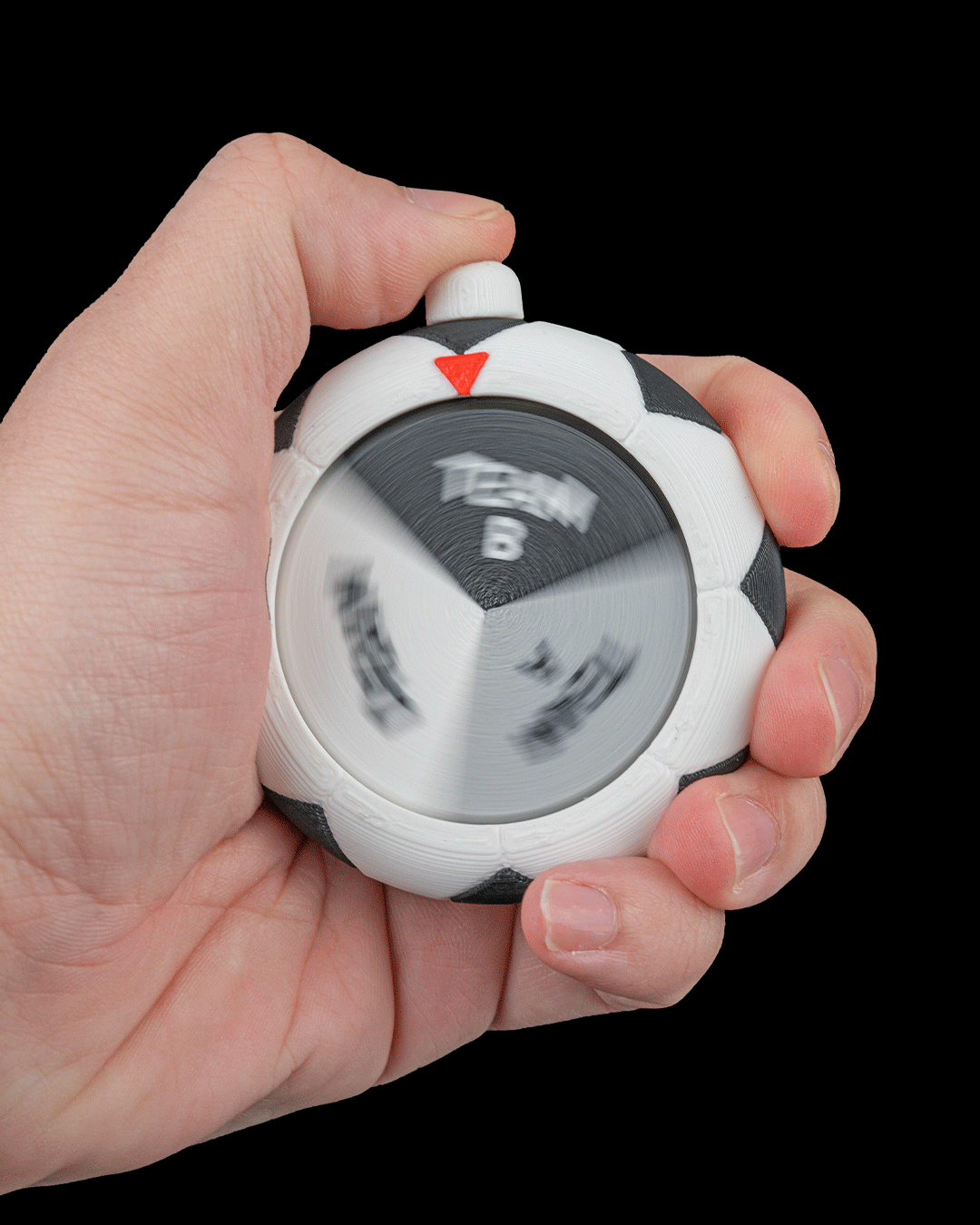 Match Draw Spinner — en mano