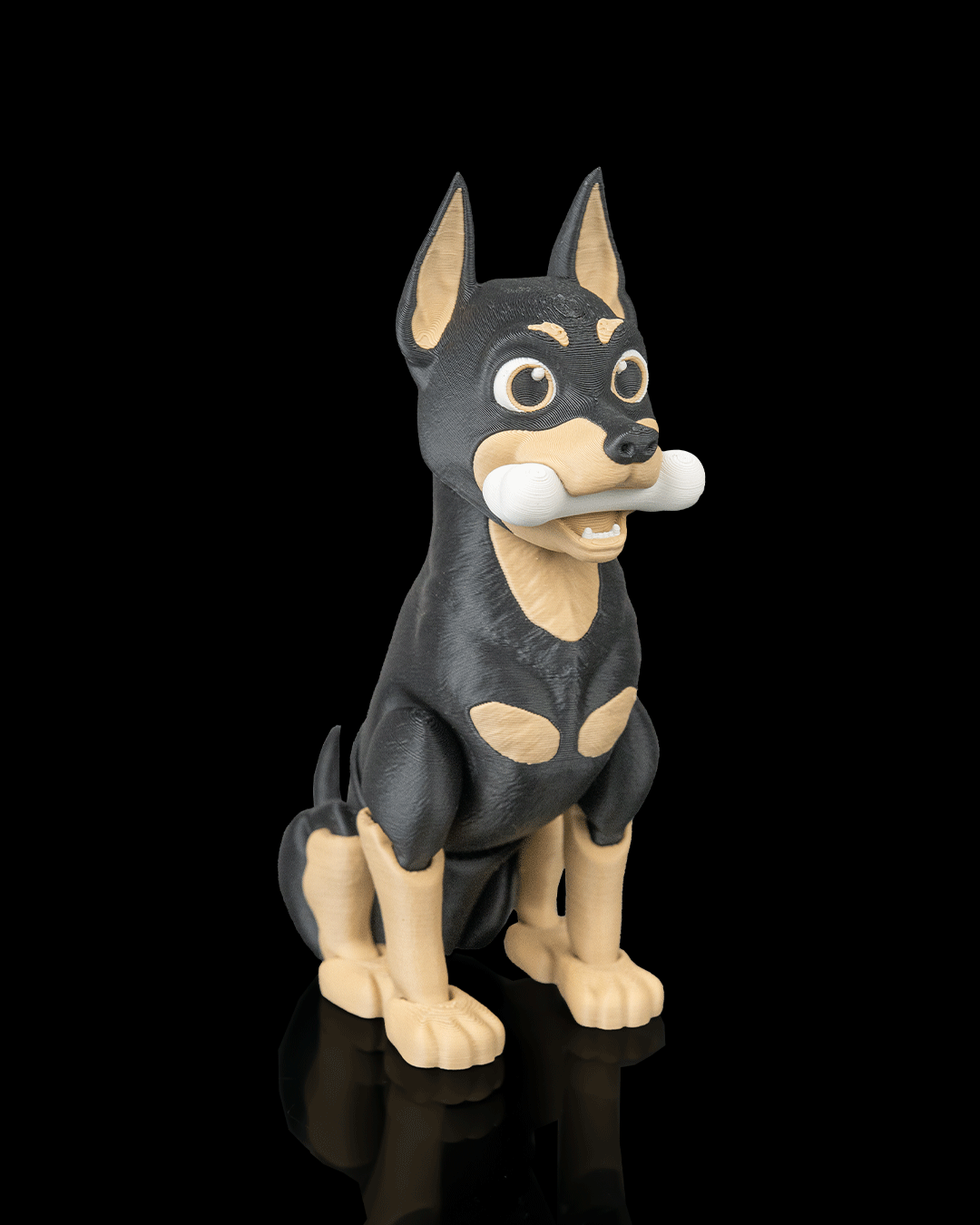 Axel the Dobermann — pose alternativa
