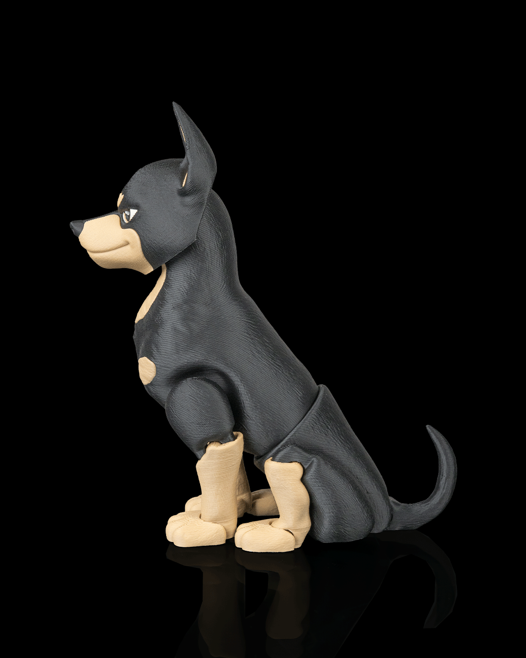 Axel the Dobermann — acabado premium
