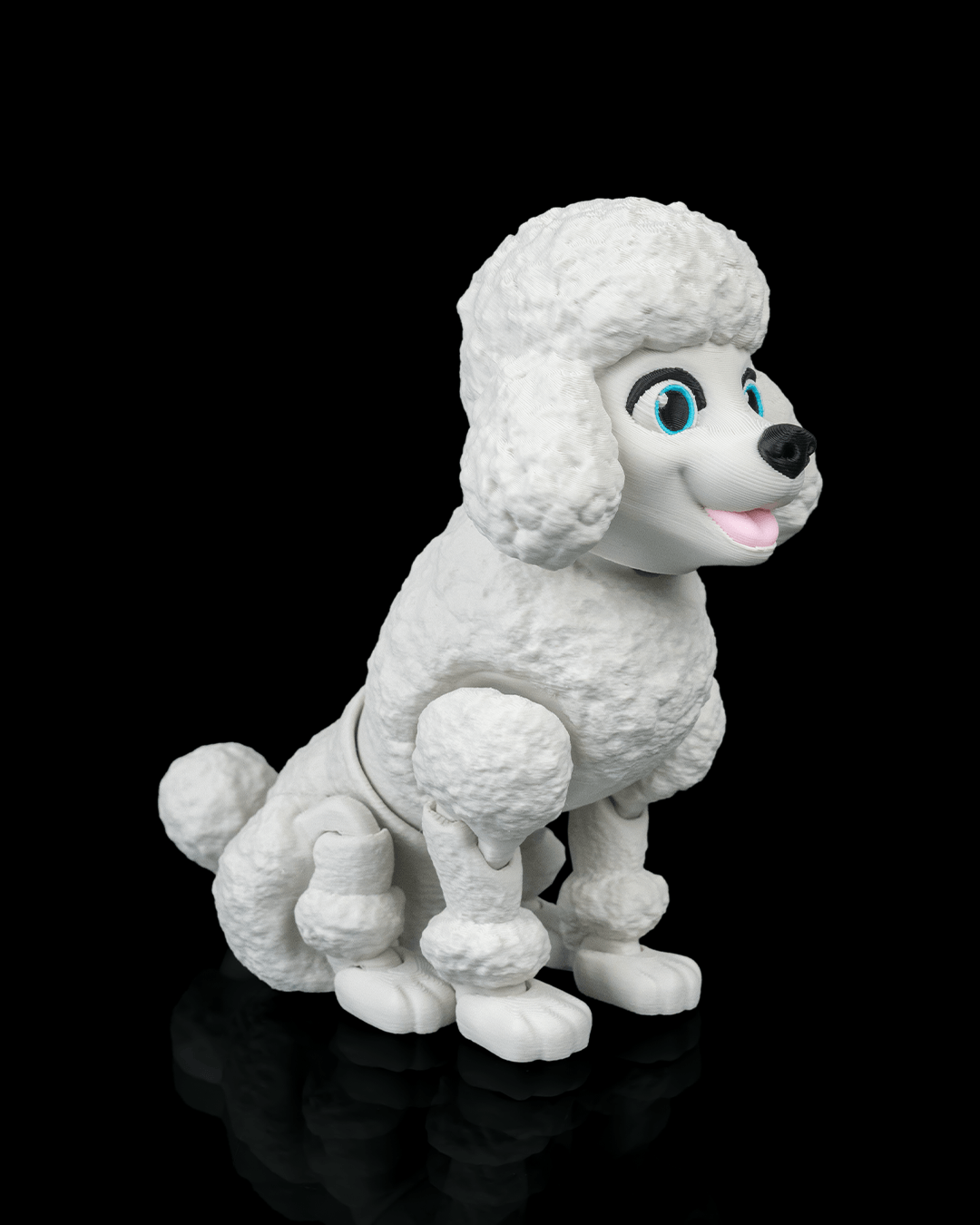 Barbara the Poodle — acabado premium