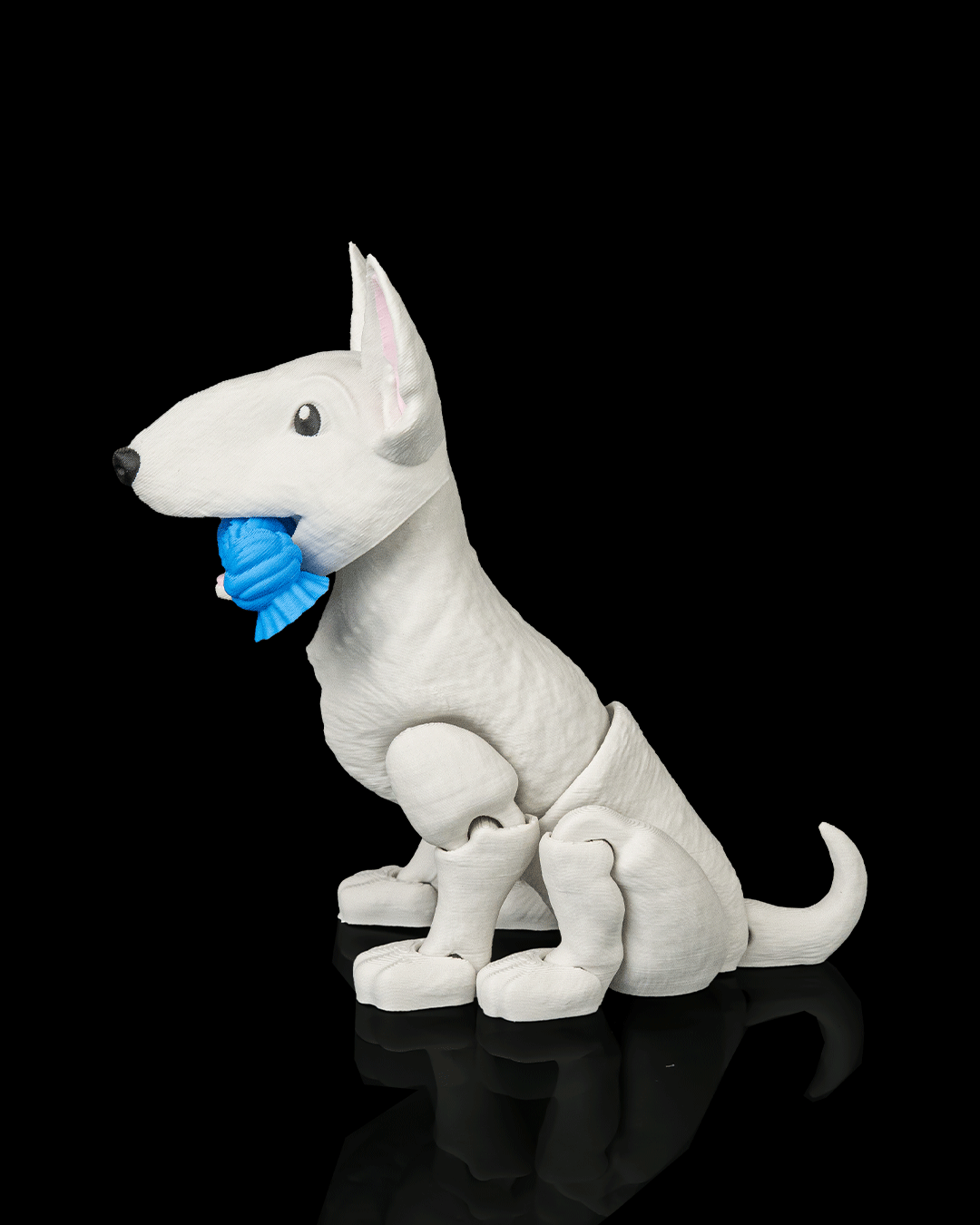 Brutus the Bull Terrier — detalle cabeza