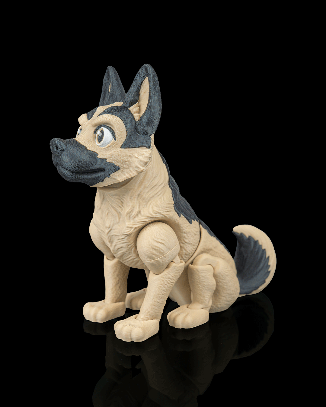 Ford the German Shepherd — detalle pelaje