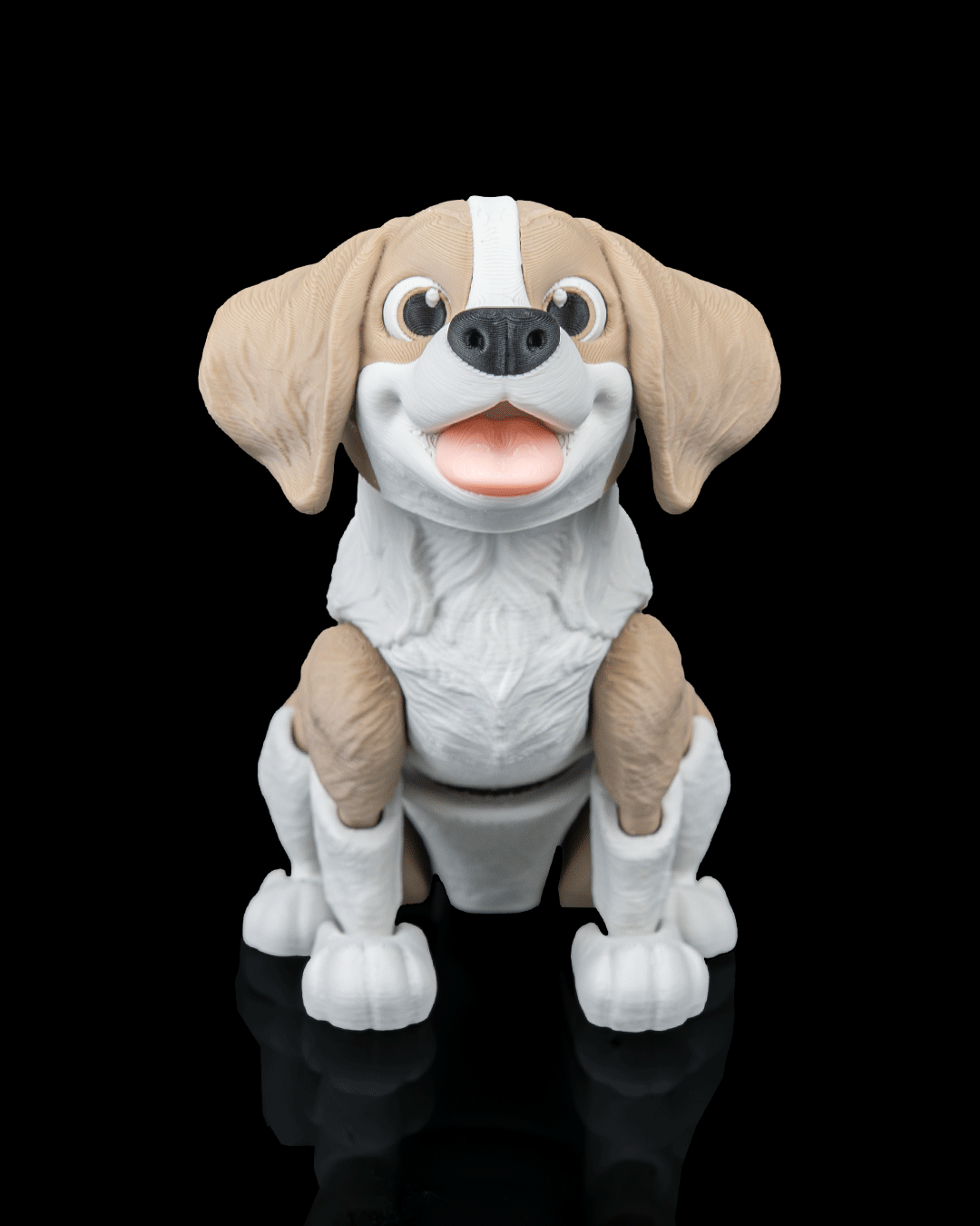 Milo the Beagle — vista lateral