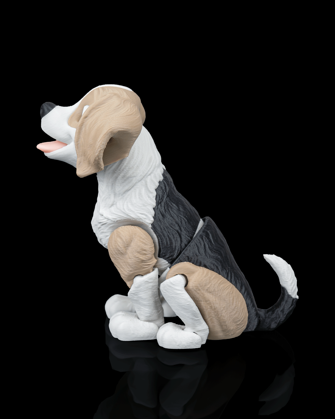 Milo the Beagle — detalle cuerpo