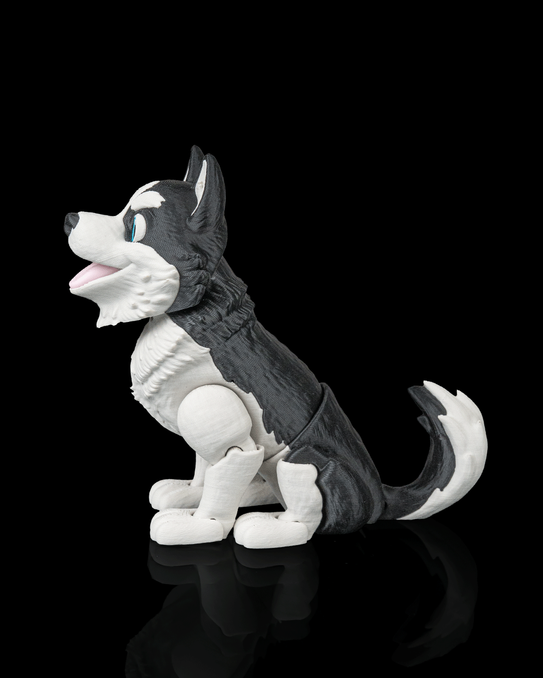 Niko the Husky — acabado premium