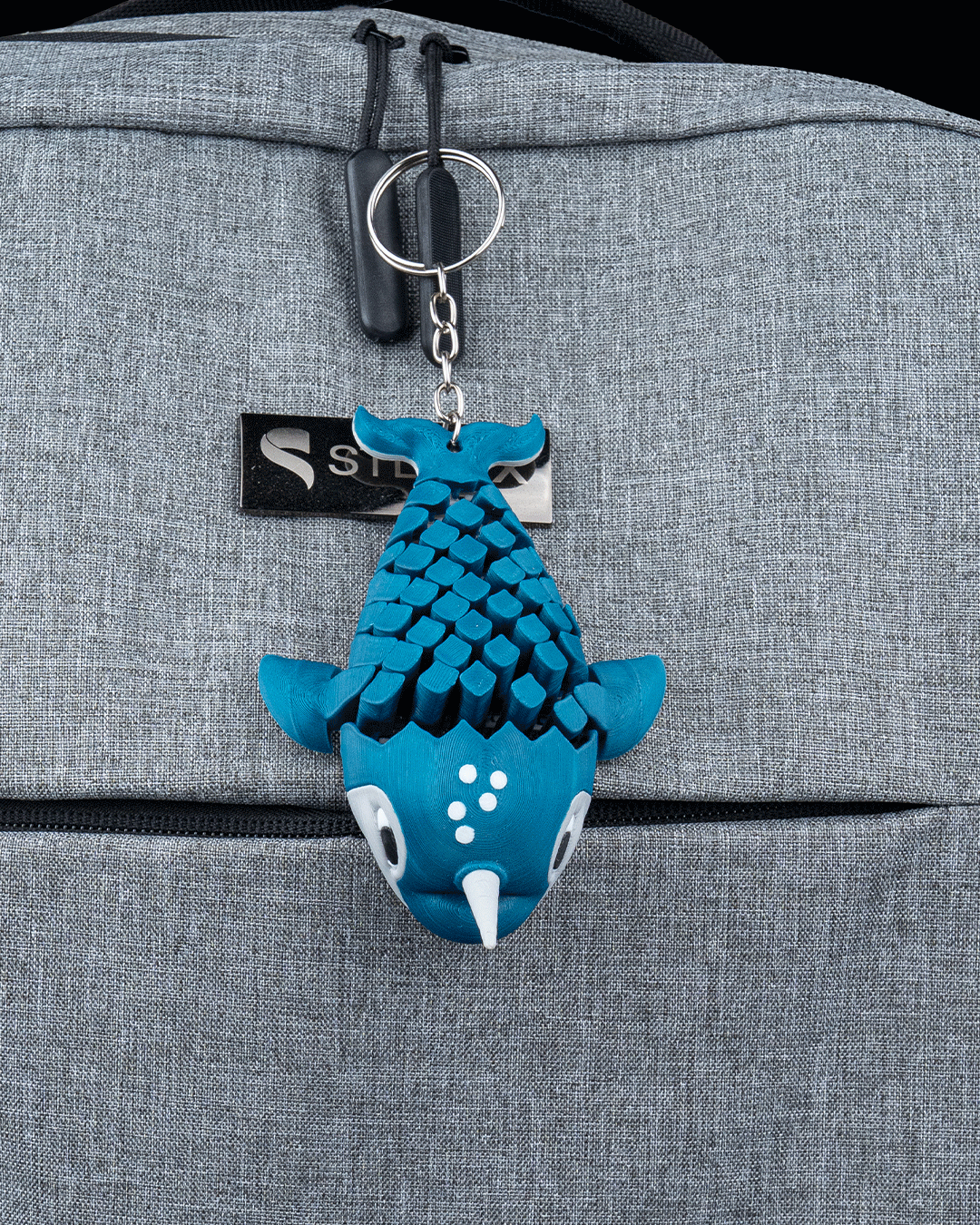 Paul the Narwhal — detalle textura