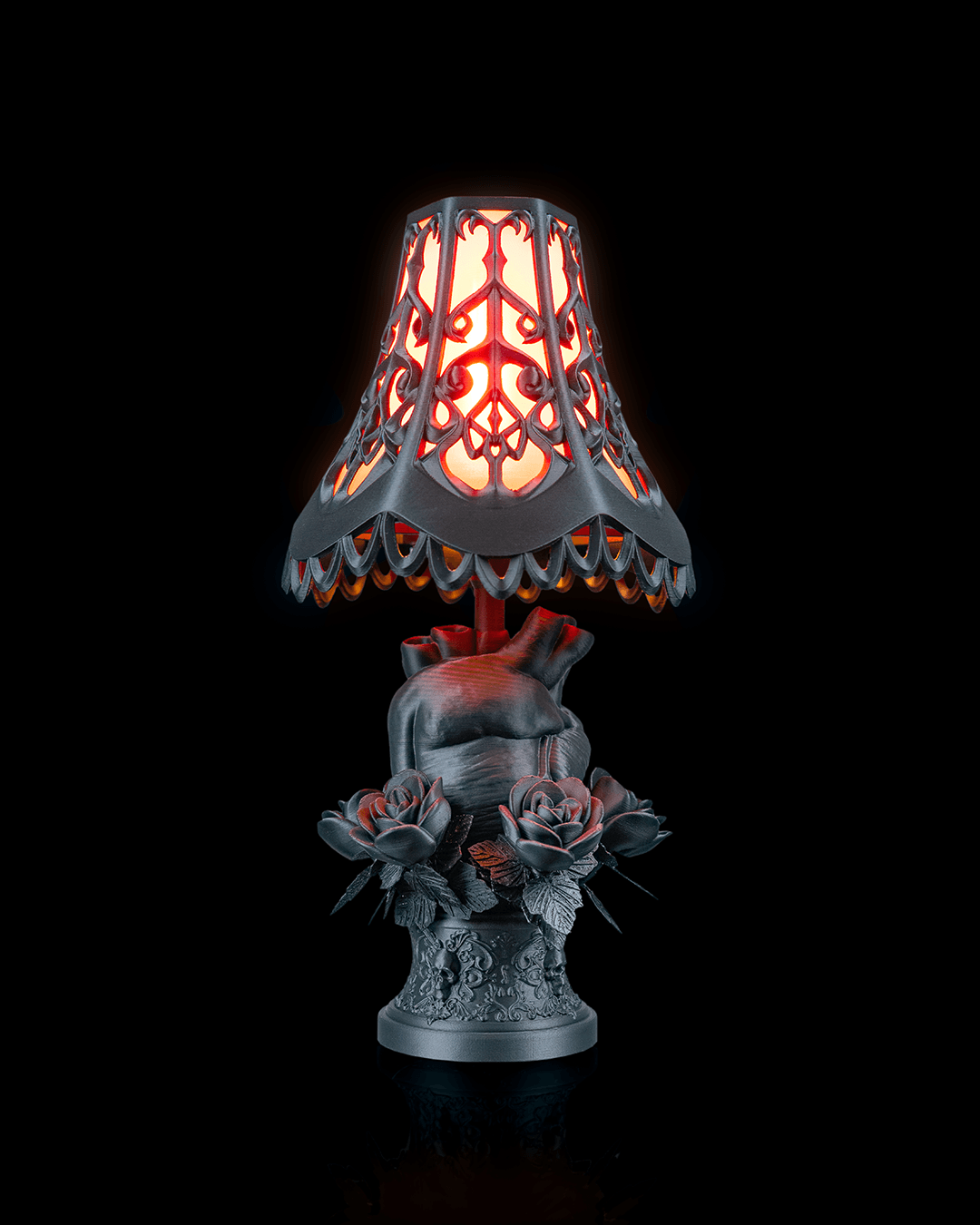 Black Heart Lampshade