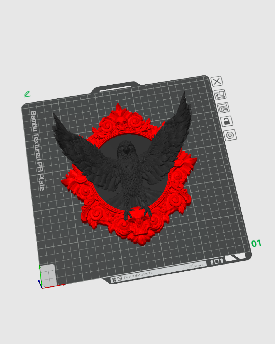 Ravenhold Wall Piece — composición de producto