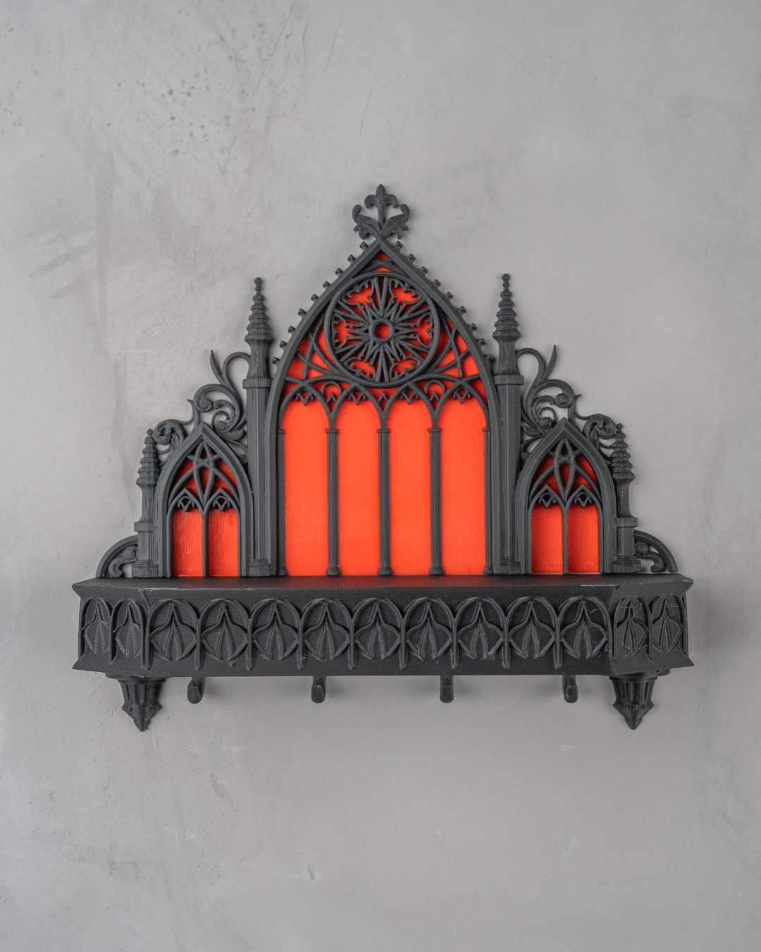 Sanctuary Key Holder — detalle ganchos