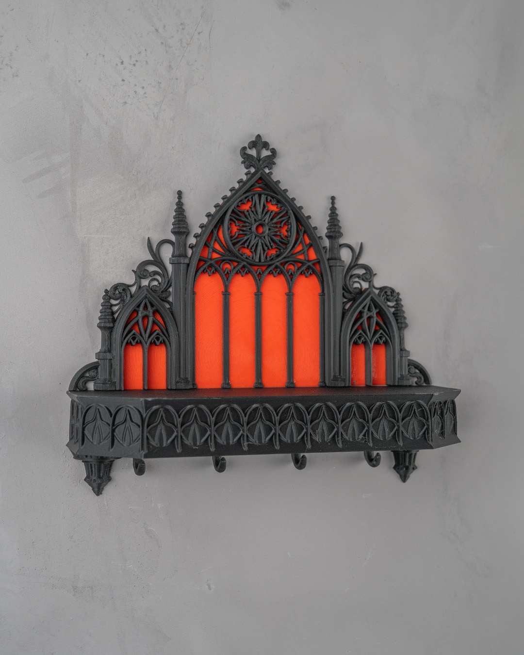 Sanctuary Key Holder — montado en pared