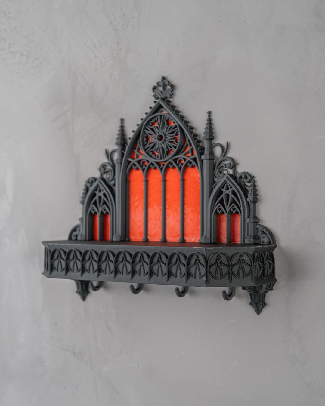 Sanctuary Key Holder — acabado ornamental