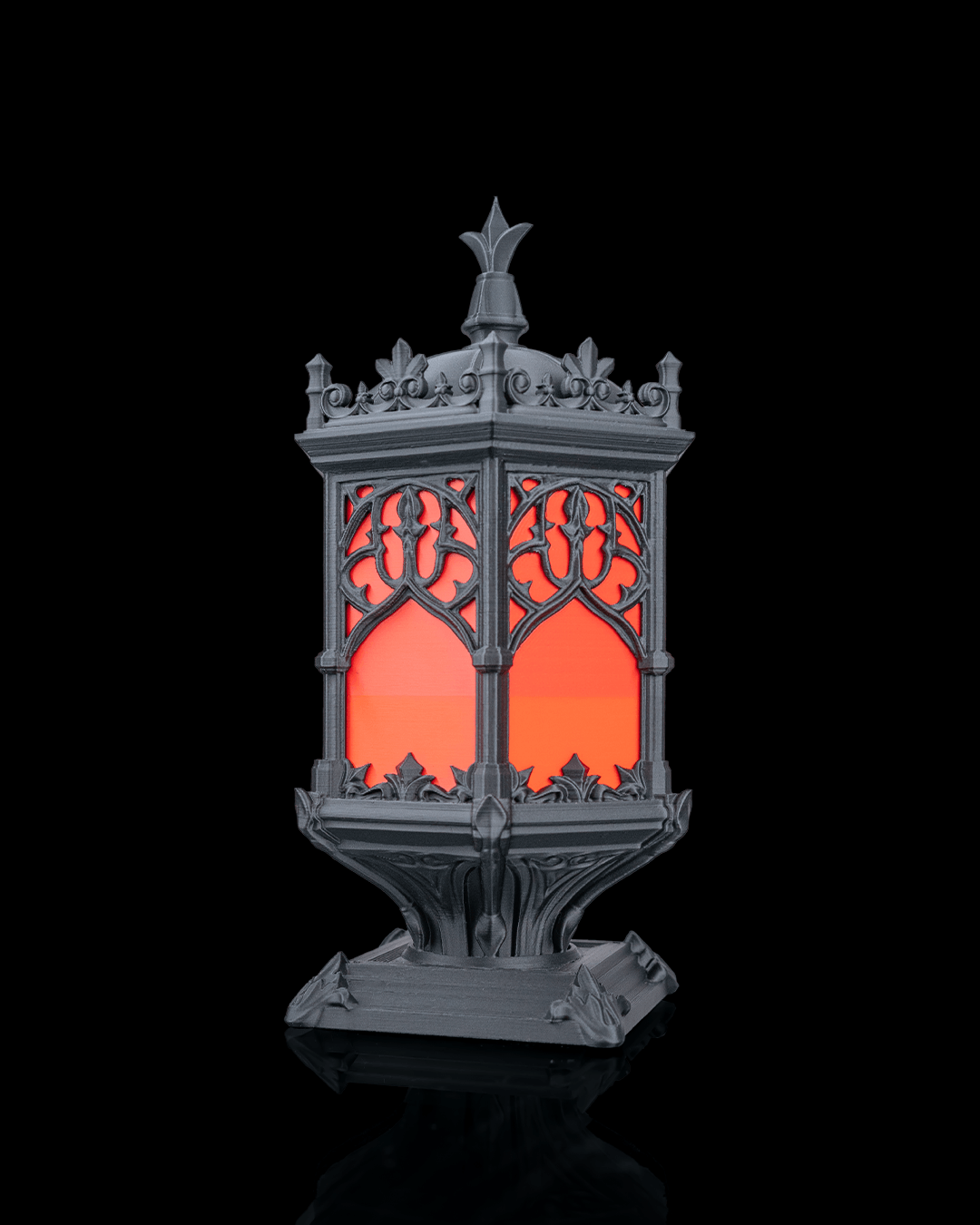 Sepulchral Light Table Lamp — ambiente nocturno