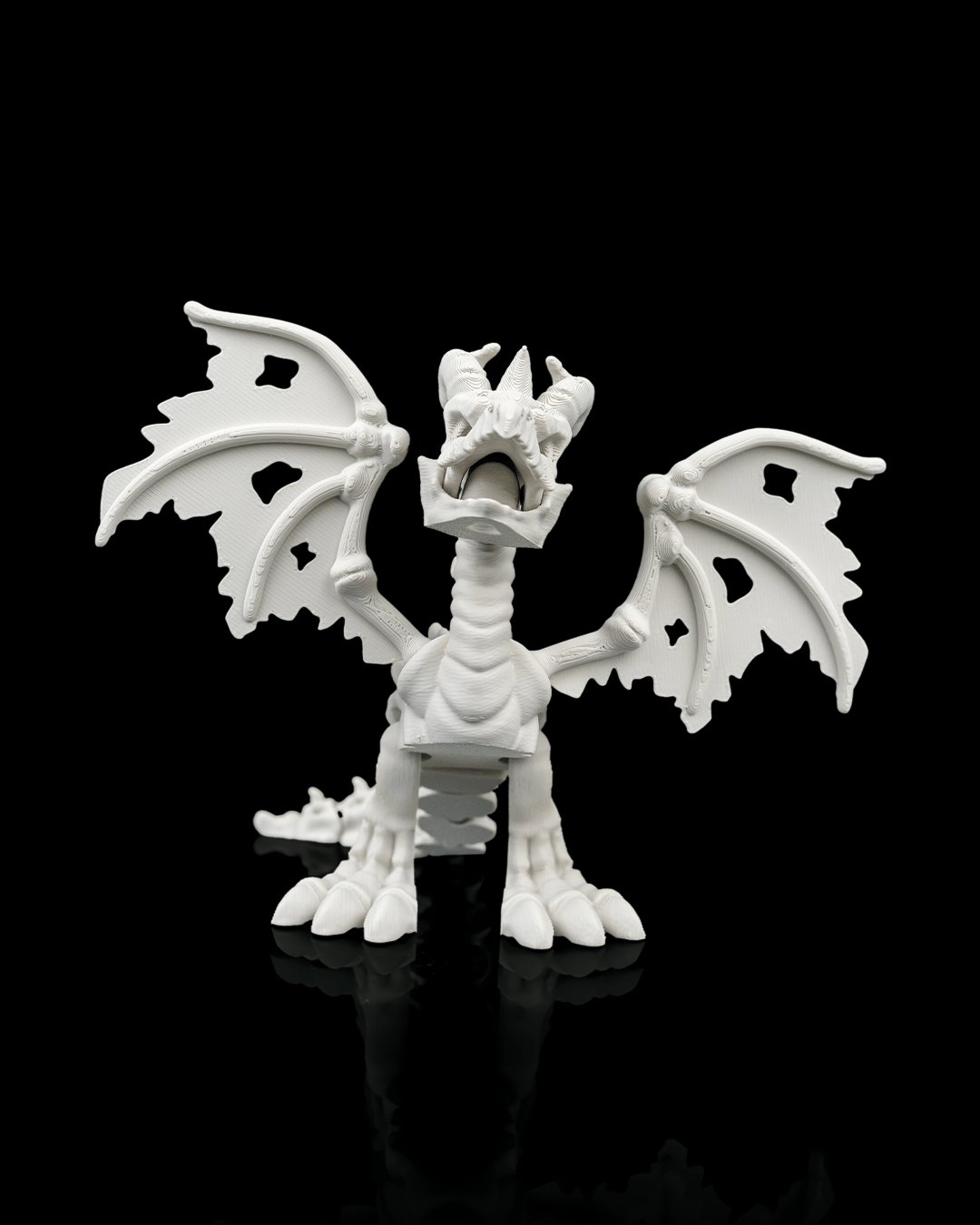 Basilisk Skeleton — vista lateral