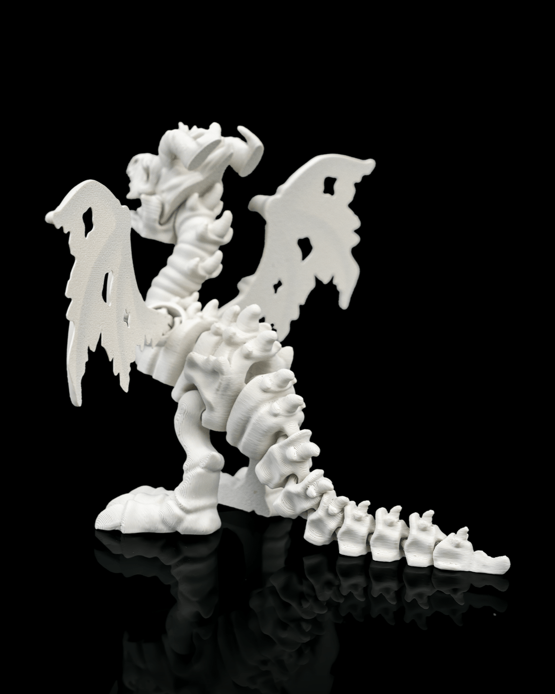 Basilisk Skeleton — detalle cráneo