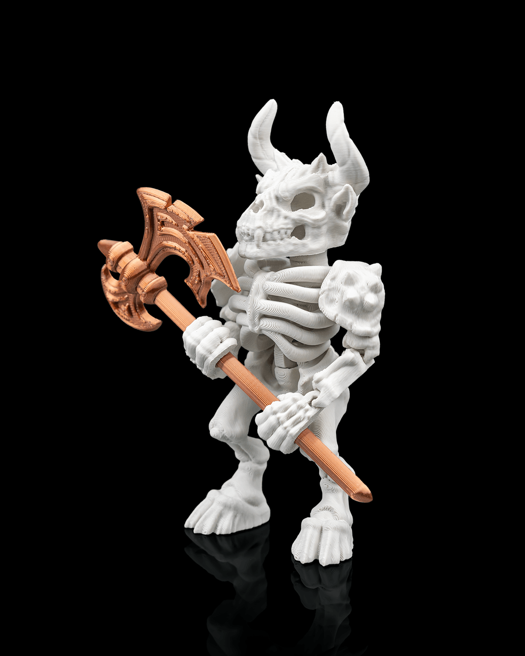 Minotaur Skeleton — vista lateral