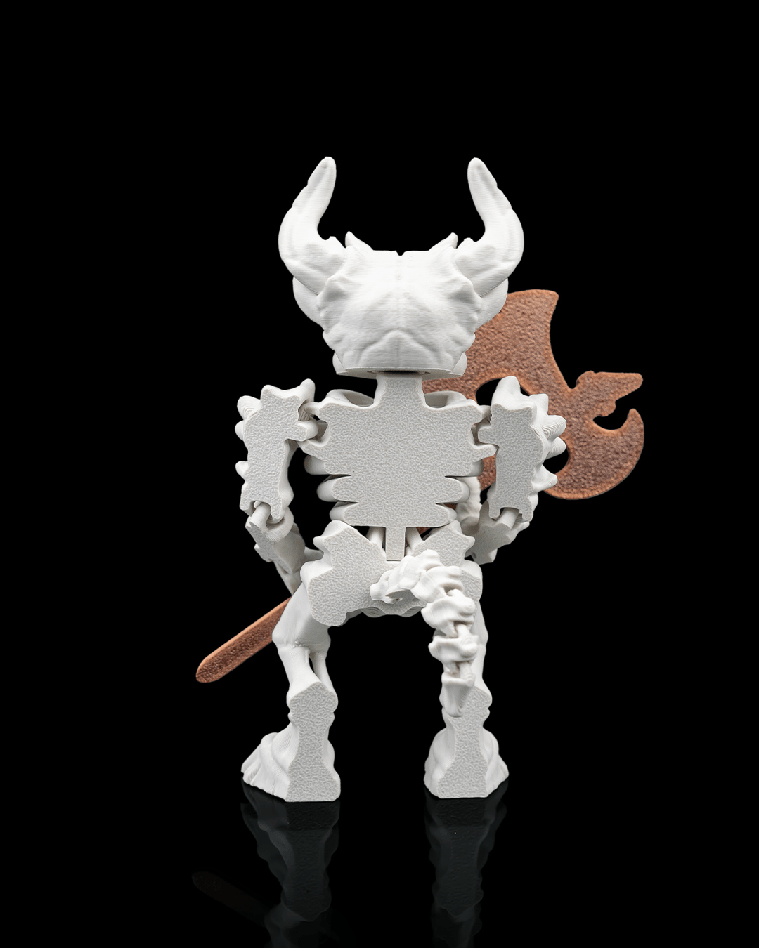 Minotaur Skeleton — detalle patas