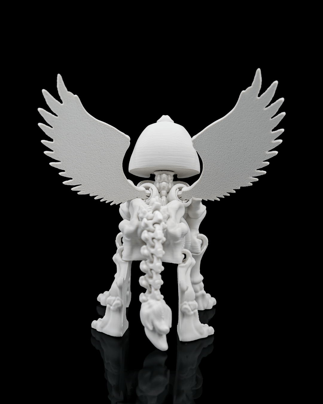 Sphinx Skeleton — vista lateral