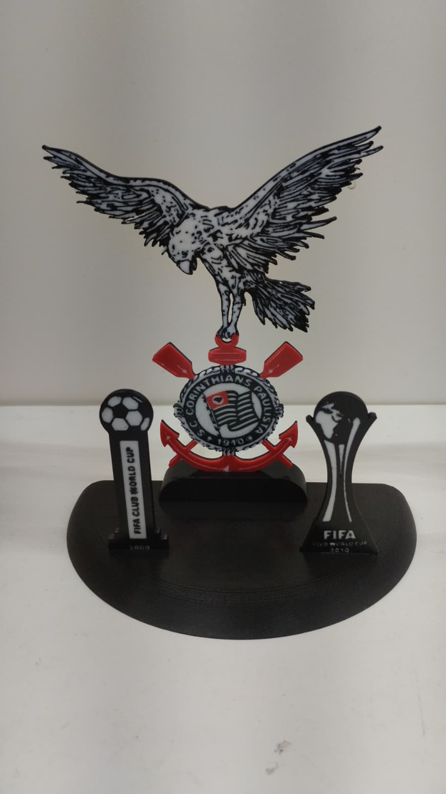 Decoración Escudo Corinthians con Gavilán Articulado