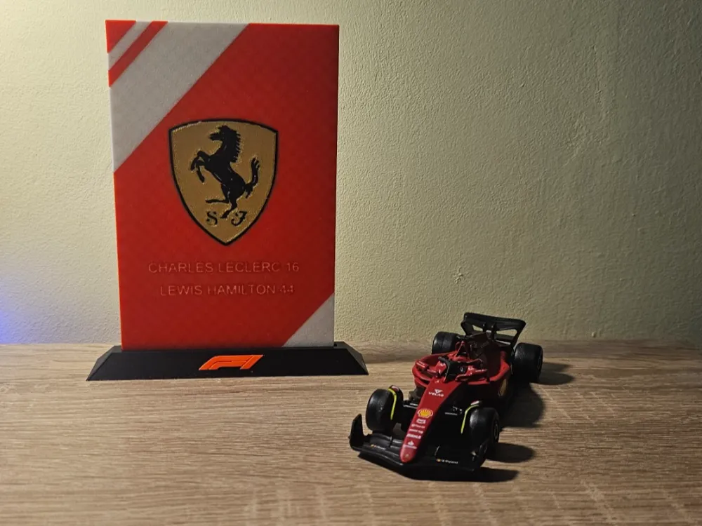 Placa Homenaje Pilotos F1