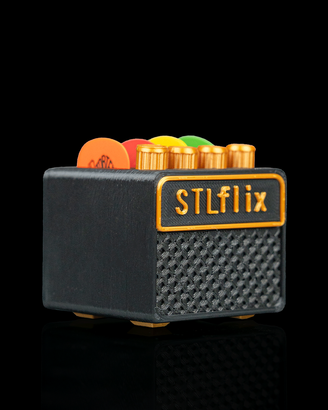 Amp Stash Pick Holder — perspectiva