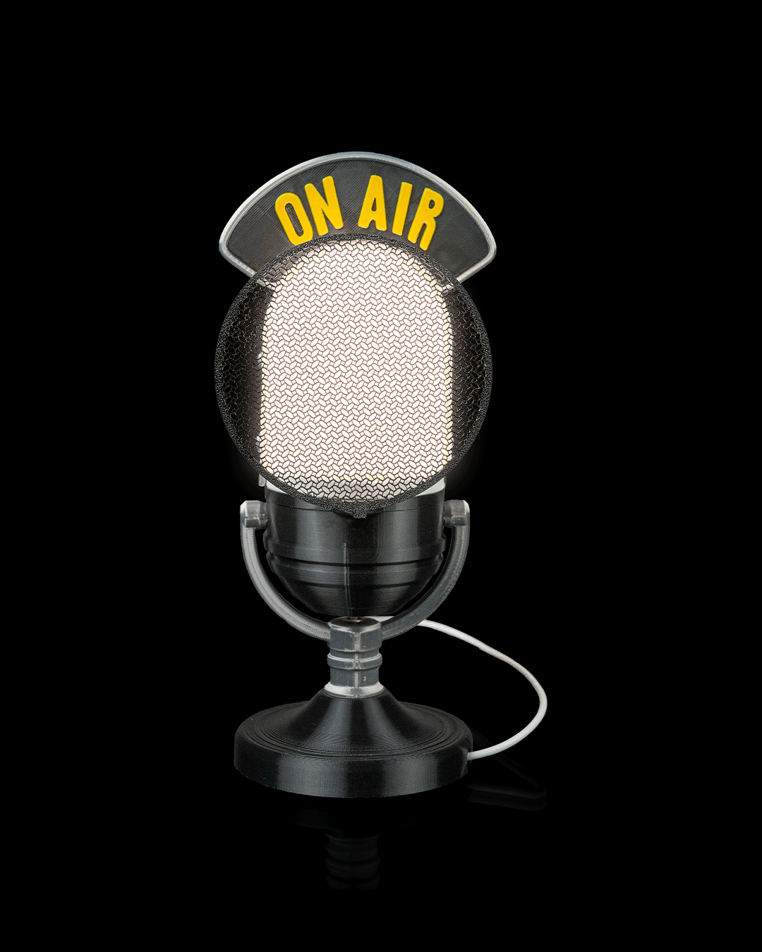 Broadcast Mic Table Lamp